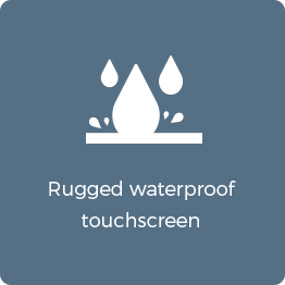 rugged waterproof touch screen