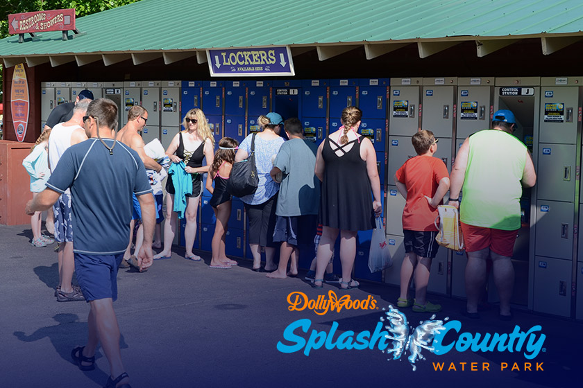 Dollywood Splash Country Electronic Lockers