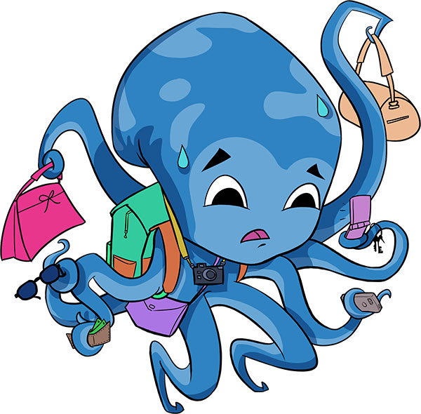 Blue the Octopus